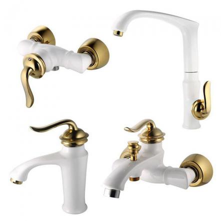 مرکز تولید شیرآلات دستشویی سفید